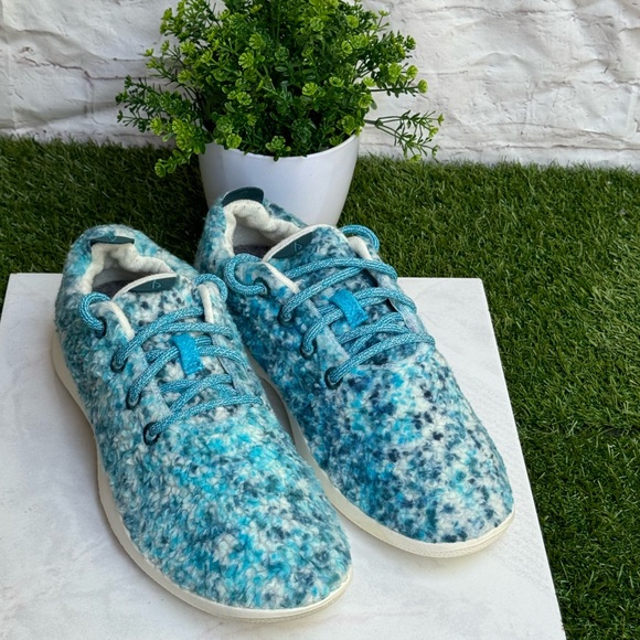 Allbirds Wool Runners fluffs natural cream sole color Sz 10 US mentioning shoes - Picture 5 of 13